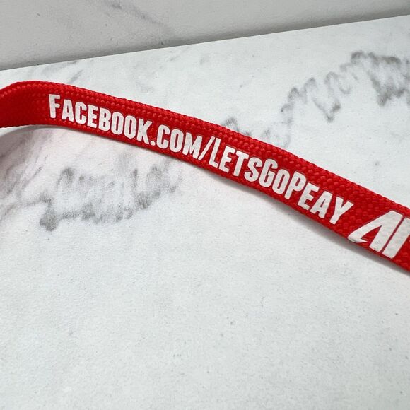 Lets Go Peay Advertising ID Badge Holder School Work Lanyard Necklace - Picture 2 of 9